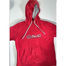 Nautica Pullover Hoodie Men&#39;s L Red Drawstring Long Sleeve Regular Fit C... - $32.67