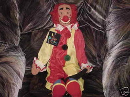 22&quot; In Living Color Plush Clown Doll With Tags 1992 Rare - £47.46 GBP