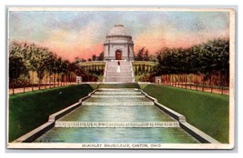 McKinley Mausoleum Monnument Canto Ohio OH UNP WB Postcard N24 - £2.32 GBP