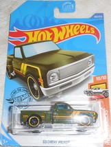 Hot Wheels 2020 &quot;69 Chevy Pickup&quot; Collector202/250 Hot Trucks 10/10 Mint On Card - £2.36 GBP