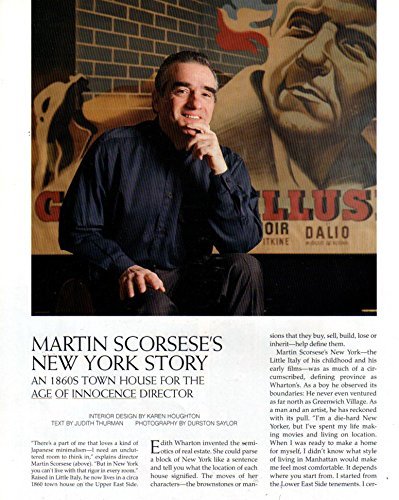 Martin Scorsese original clipping magazine photo 2pg 8x10 #Q8195 - $4.89