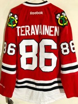 Reebok Premier NHL Jersey Chicago Blackhawks Teuvo Teravainen Red sz M - £47.22 GBP
