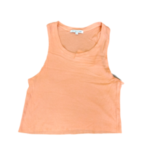 Cotton Citizen Womens Crop Top The Venice Solid Orange Size S W114664 - £30.73 GBP