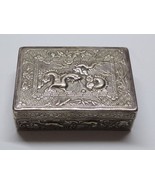 Antique/Vintage Chinese Hallmarked Visiting Cards Box, Embossed Dragons,... - $504.71 CAD