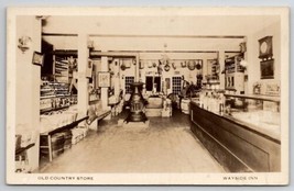 RPPC Old Country Store Wayside Inn Sudbury MA Interior View Postcard T27 - $9.95