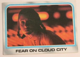Vintage Star Wars Empire Strikes Back Trade Card #211 Fear On Cloud City - £1.56 GBP