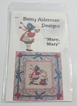 Betty Alderman Designs 074 &quot;Mary,Mary&quot; 19&quot;x19&quot; Pattern - $9.89