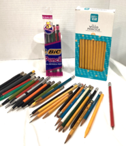 VTG Regular And Mechanical Pencil Lot Of 40+ Works Great Multiple Brands... - $41.98