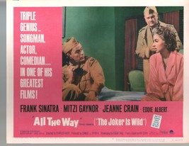 All The Way-Frank Sinatra-Mitzi Gaynor-11x14-Color-Lobby Card - £25.87 GBP