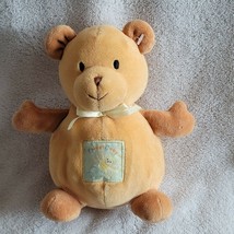Carters Sweet Baby Bear Bee Stuffed Plush Teddy Brown Tan  - £46.91 GBP