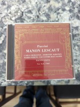 Puccini Manon Lescaut 2cd Bjorling Kirsten Vlandego Baccaloni Antonicelli 1949 - £9.49 GBP