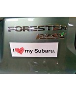 Genuine l Love My Subaru Magnetic Bumper Sticker OEM! Sti BRZ WRX Outback NEW - £11.11 GBP