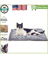 ThermaNAP Quilted Faux Fur Self-Warming Bed for Cats &amp; Small Dogs - Gray - $420.73 MXN