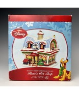 RARE!!! Dept 56 Disney Pluto Pet Shop Dog Store Mickey Mouse Christmas V... - £336.32 GBP