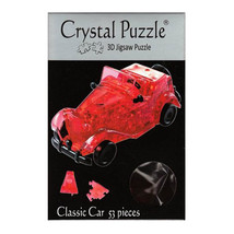 3D Crystal Puzzle Classic Car Red - £32.27 GBP