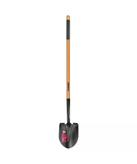 47 In. L Wood Handle Carbon Steel Digging Shovel with Grip - $520.83 MXN
