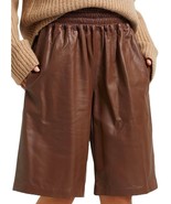 Pants Leather Hot Shorts Short Womens Women Pant Size Wear Mini High Bro... - €96,61 EUR