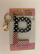 Simply Southern Hands Free Key Chain Keychain Happy Life Door Opener Bee Safe - £7.82 GBP