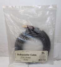 Acoustic Research Subwoofer Audio Cable 15 Feet PR152BP New - £15.40 GBP