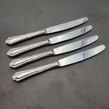 Wallace Silversmiths Barocco Pierced Knives Set of 4 Stainless Steel  - £29.98 GBP
