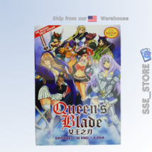 DVD anime Queen&#39;s Blade collezione completa stagione 1-3 (non tagliato) spedi... - £30.21 GBP