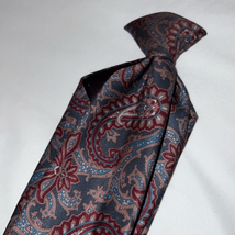 Vintage Towncraft Paisley Clip On Tie - £7.71 GBP