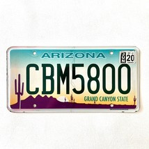 2020 United States Arizona Grand Canyon State Passenger License Plate CBM5800 - £13.19 GBP