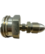 M. POL TO M. 1-3/4&quot; ACME THREAD VAPOR LIQUID TRANSFER VALVE ADAPTER GRIL... - $63.50 CAD