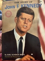 The Story Of John F. Kennedy A Spotlight Wonder Book By Earl Schenck Miers Jfk - £5.92 GBP