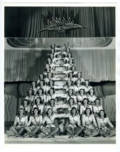 1942 Ice Follies Women Group Photo by Gabriel Moulin Studios - £19.76 GBP