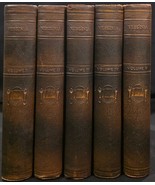 Bruce, VIRGINIA REBIRTH OF THE OLD DOMINION - 1929 1st thus, 5vols. Comp... - $150.00