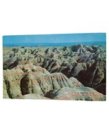 Postcard Hell&#39;s Half Acre Bad Lands National Monument South Dakota Chrome - $89.49 MXN