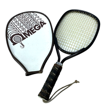 Omega Pro2 Racquetball Racquet with Vinyl Cover Case 4-3/8 Grip Vintage - $12.95