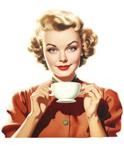 60&#39;s Vintage Pin-up Girl Cafe Vinyl Decal Sticker UV &amp; Water Proof Water... - $109.41 MXN
