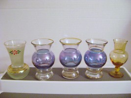 Assorted Art Decor Frosted Glass Bulb Vases - £11.78 GBP+