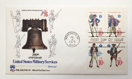 United States Military Services Liberty Bell Fdc Washington D.C. 1975 - £3.08 GBP