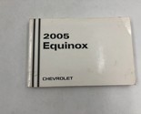 2005 Chevy Equinox Owners Manual Handbook OEM D03B52020 - £21.58 GBP
