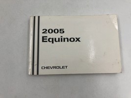 2005 Chevy Equinox Owners Manual Handbook OEM D03B52020 - $26.99