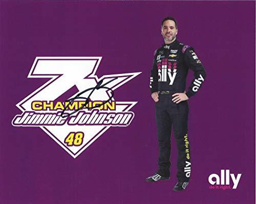Primary image for AUTOGRAPHED 2019 Jimmie Johnson #48 Ally Racing 7X CHAMPION (New Sponsor) Hendri