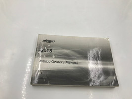 2018 Chevy Malibu Owners Manual Handbook OEM B04B14013 - £15.54 GBP