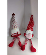2 Pcs Heart Gnomes Plush Decorations Love for Gnomes Girlfriend Wife Ann... - £9.62 GBP