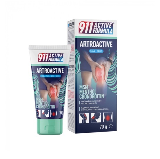 911 ACTIVE FORMULA gel ARTOACTIVE, 70 g - $12.44