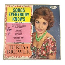 Teresa Brewer ‎Record Songs Everybody Knows - Coral - 1961 - $15.84