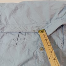 Columbia PFG Omni Shade Men Short Sleeve Button-Down Collar Blue Shirt Chest 54" image 4