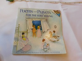 Pictureback Ser.: Poems and Prayers for the Very Young by Martha Alexander 1973 - £15.81 GBP