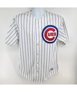 Vintage Chicago Cubs Baseball Jersey Sz M MLB Pinstripe USA Yan Gomes Ro... - £50.59 GBP