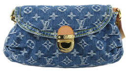 Louis Vuitton Monogram Denim Mini Pleaty Handbag - £2,036.69 GBP