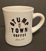 Stumptown Coffee Roasters Gold Diner Mug Collegiate Logo Lockup Limited ... - $24.74
