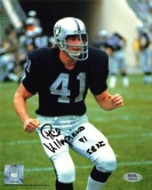 Phil Villapiano signed 8x10 photo PSA/DNA Oakland Raiders Autographed - £47.39 GBP