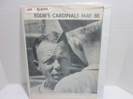 1955 Eddies Cardinals Article 5 Page Plus Ads Briggs And Stratton Ad Las... - £15.94 GBP
